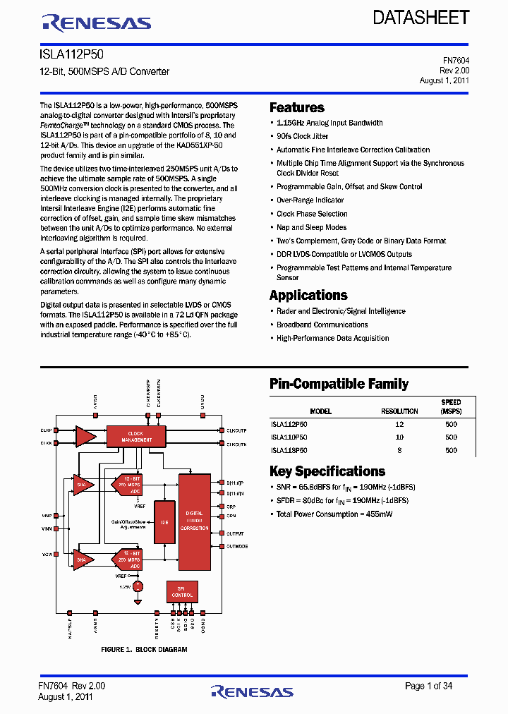 ISLA112P50_9027572.PDF Datasheet