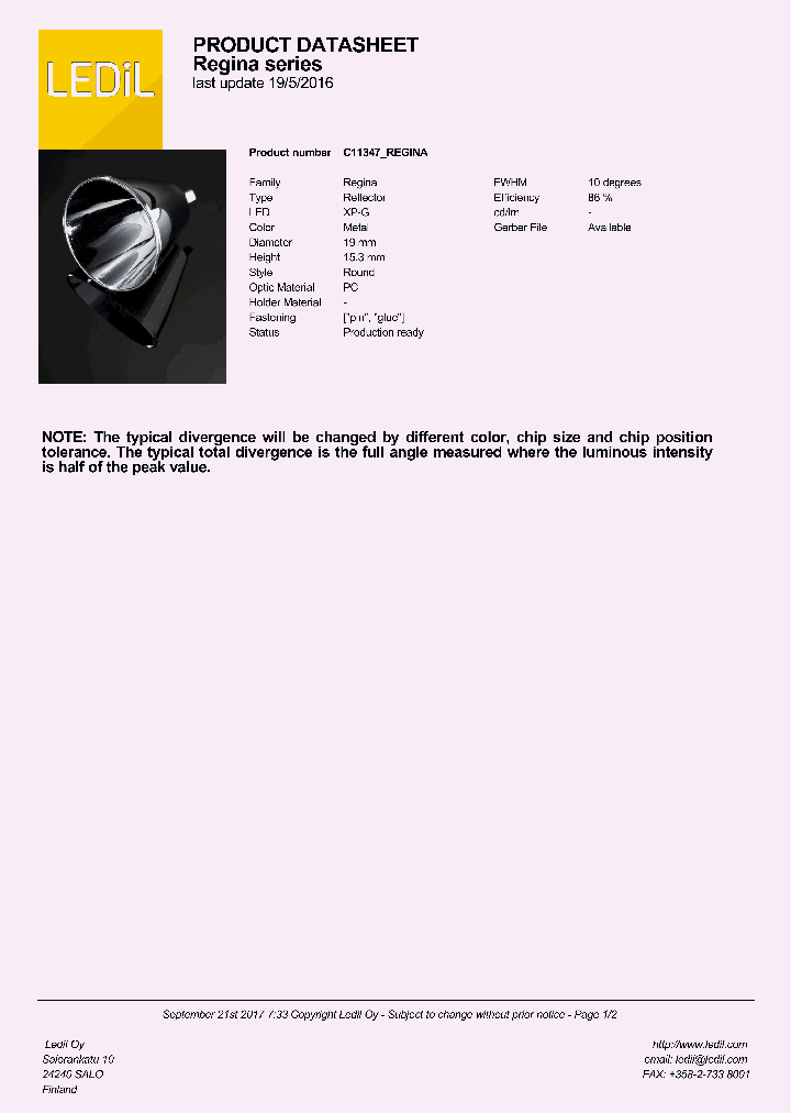 C11347-REGINA_9030289.PDF Datasheet