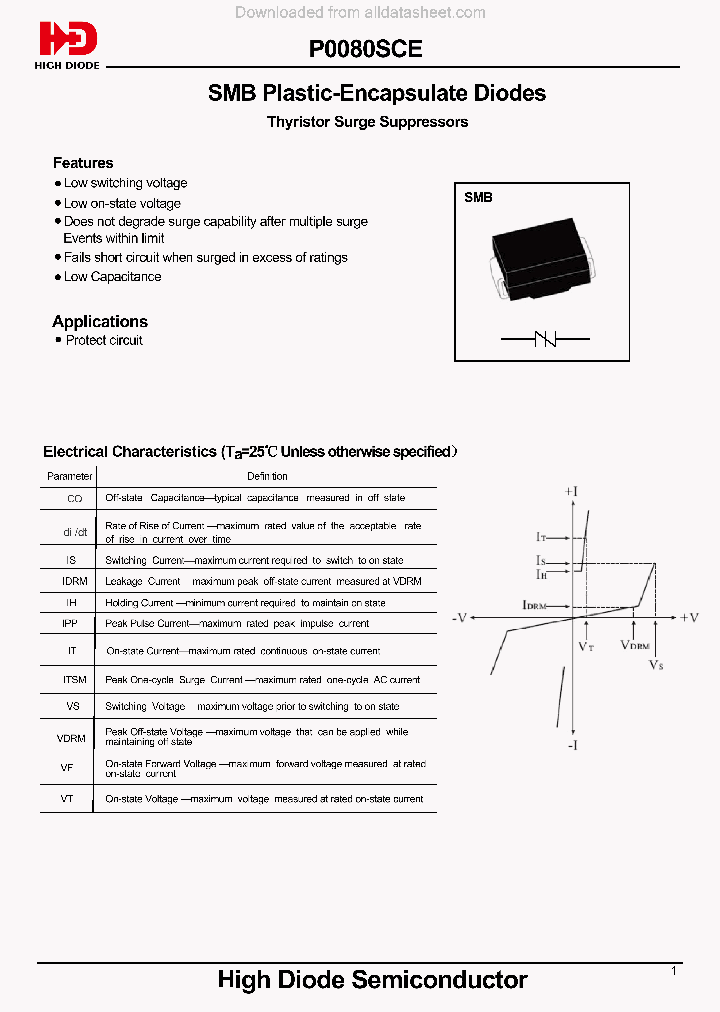 P0080SCE_9034016.PDF Datasheet