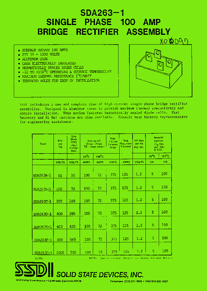 SDA263F-1_9036651.PDF Datasheet