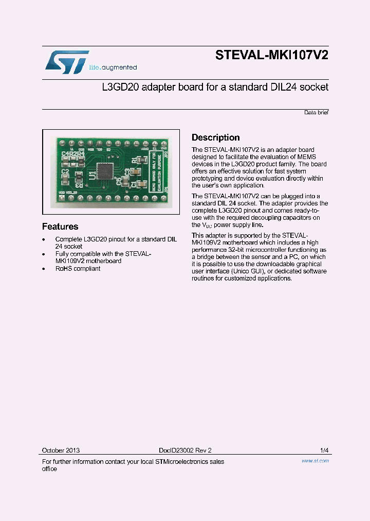 STEVAL-MKI107V2_9036953.PDF Datasheet