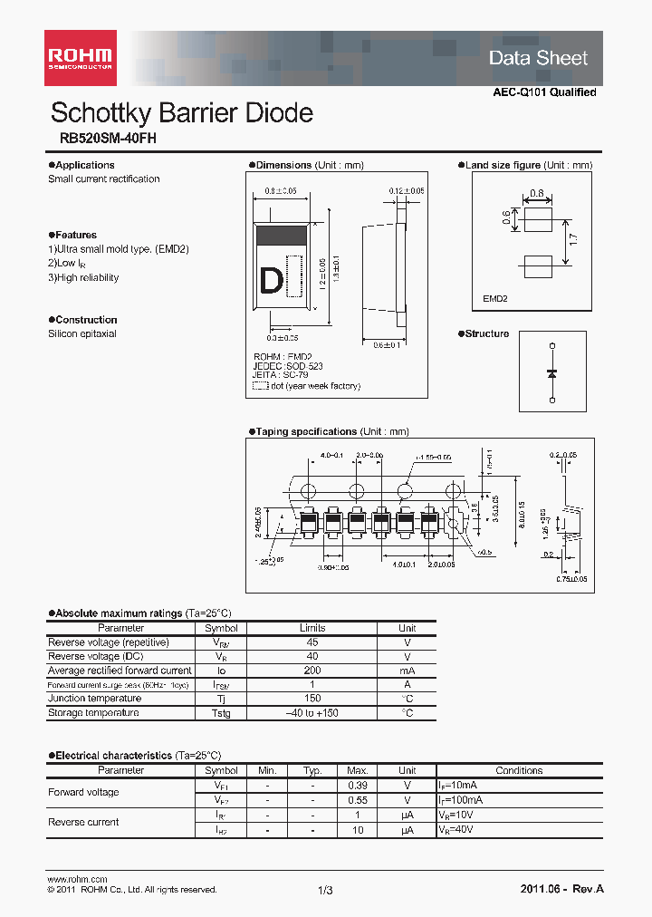 RB520SM-40FH_9037632.PDF Datasheet