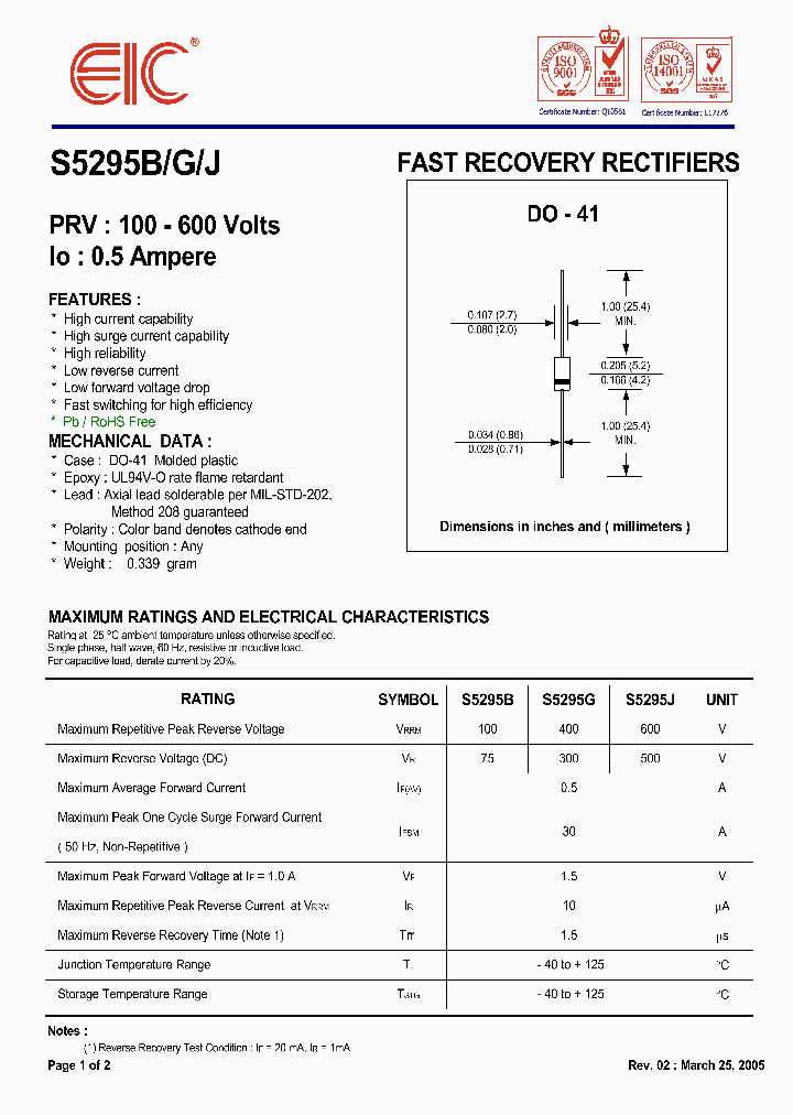 S5295B_9037757.PDF Datasheet