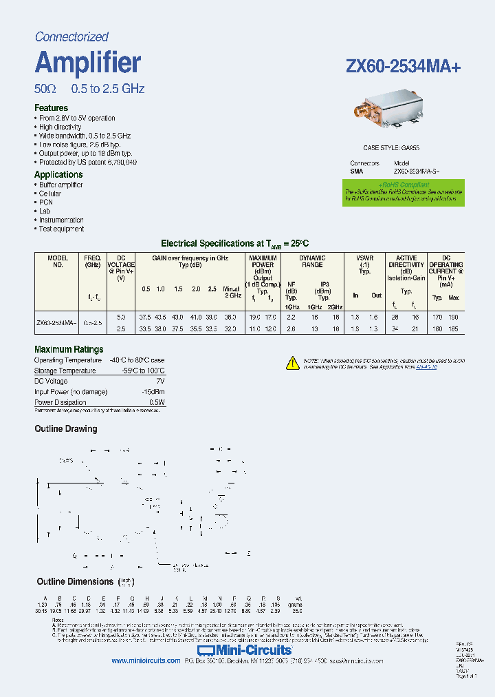 ZX60-2534MA_9039107.PDF Datasheet