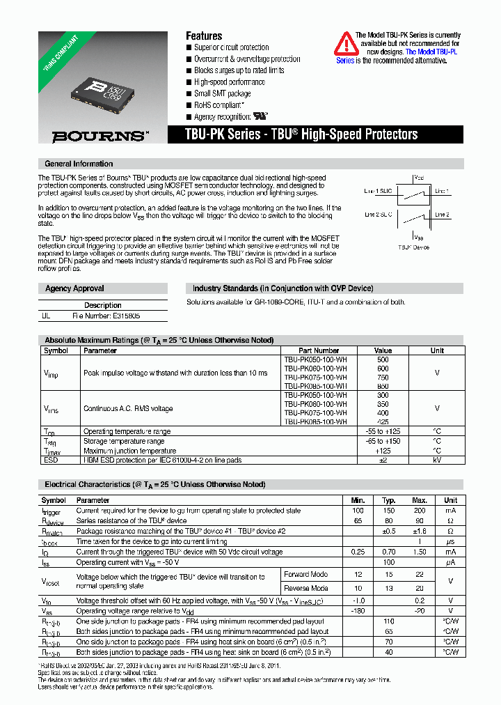 TISP4500H3BJ_9041956.PDF Datasheet