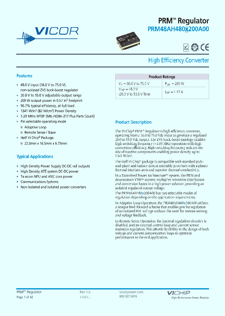 PRM48AH480X200A00_9042225.PDF Datasheet