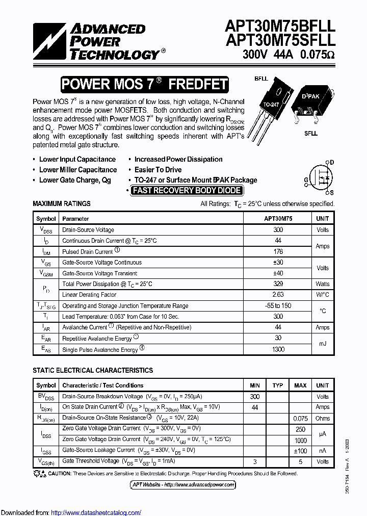 APT30M75BFLLG_9046339.PDF Datasheet