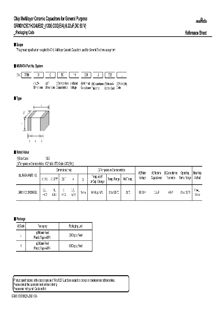 GRM31C5C1H224JE02_9046438.PDF Datasheet