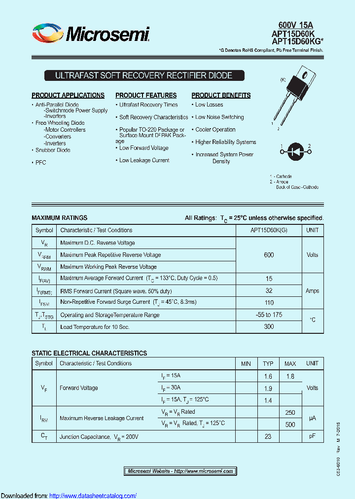 APT15D60KG_9047272.PDF Datasheet