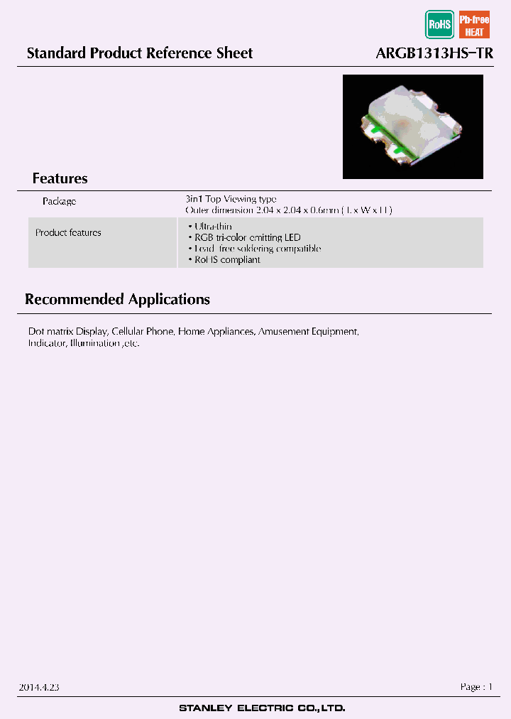 ARGB1313HS-TR_9048791.PDF Datasheet