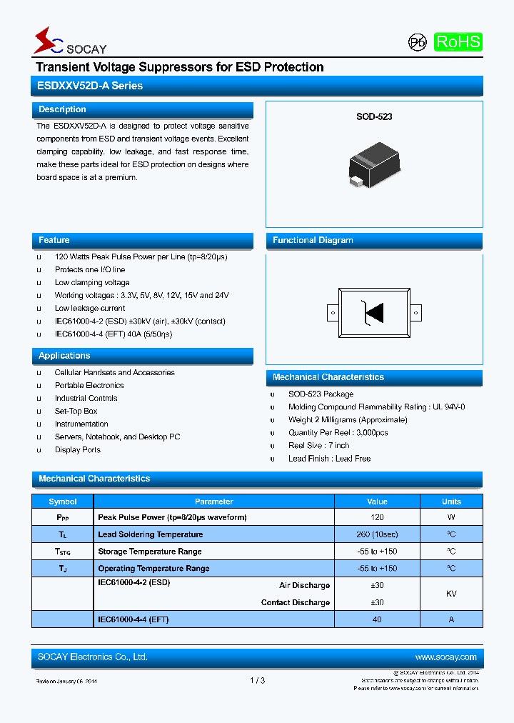 ESD05V52D-A_9049505.PDF Datasheet