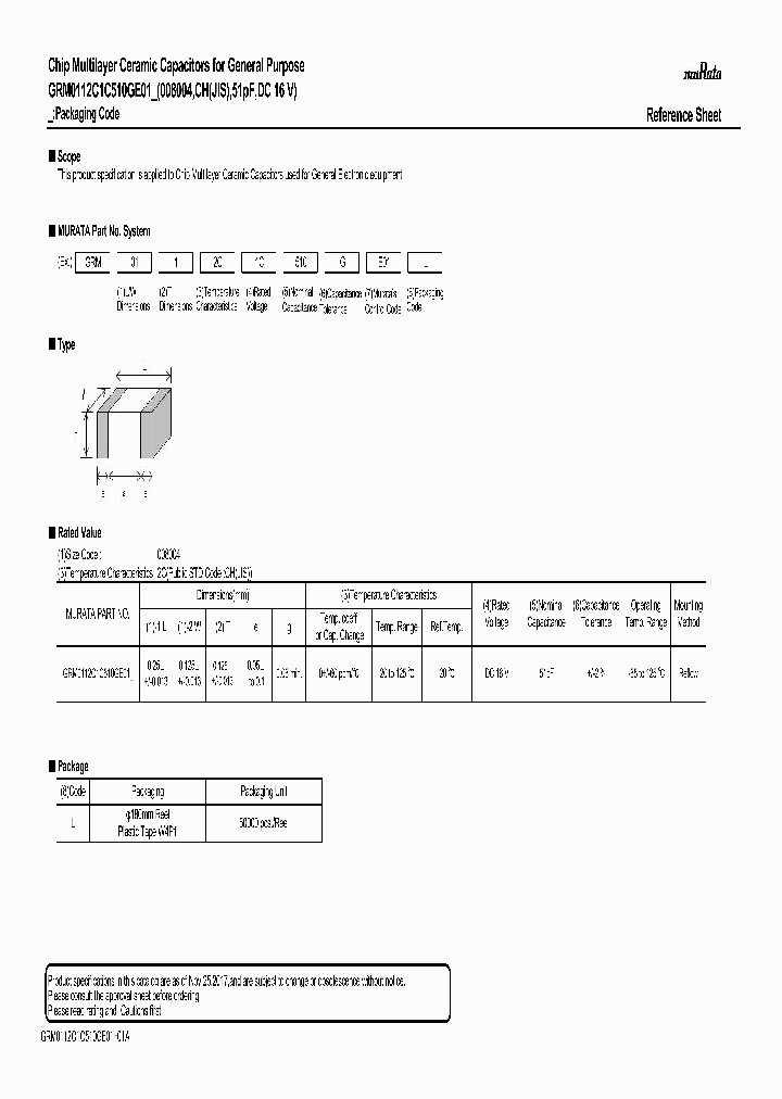 GRM0112C1C510GE01_9050364.PDF Datasheet