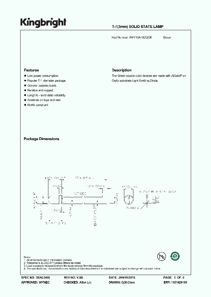 WP710A10CGCK-15_9050439.PDF Datasheet