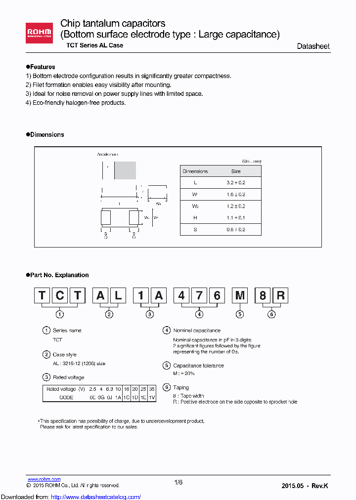 TCTAL1E475M8R_9051685.PDF Datasheet