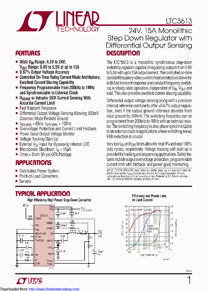 LTC3613EWKHPBF_9054627.PDF Datasheet