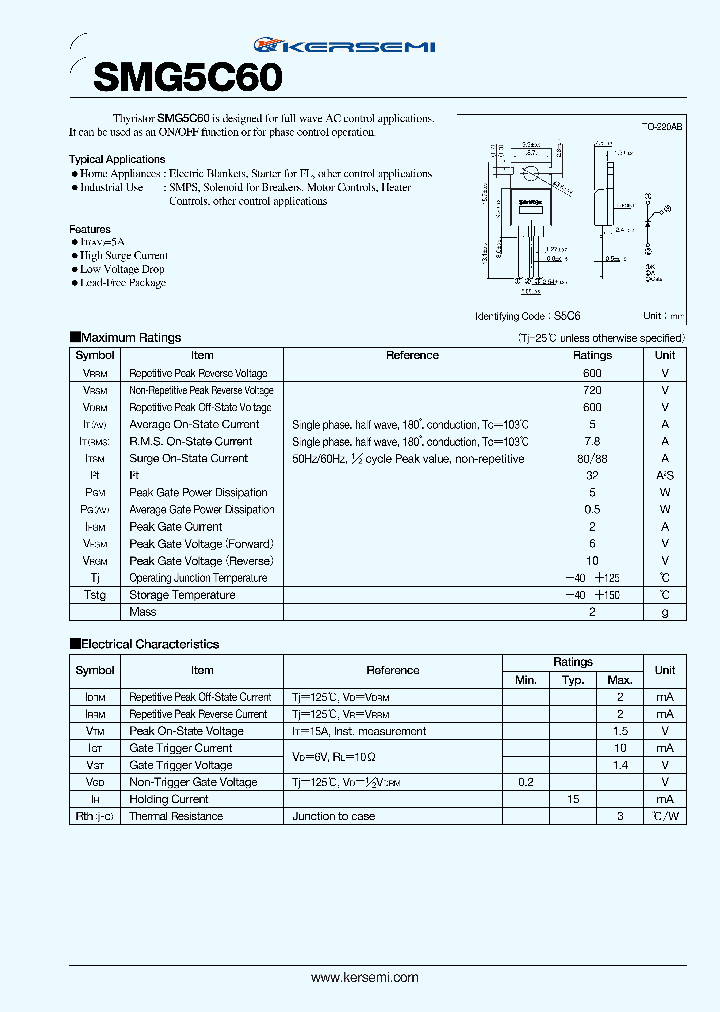 SMG5C60_9056016.PDF Datasheet