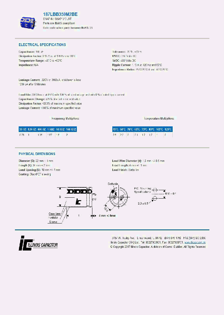 187LBB350M2BE_9056507.PDF Datasheet