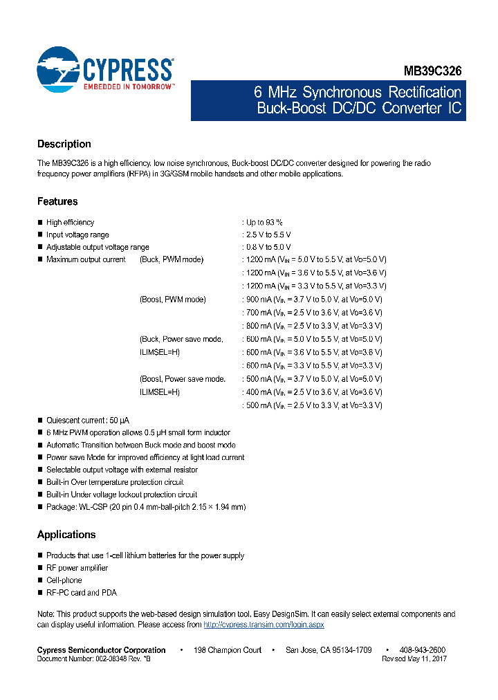 MB39C326_9056753.PDF Datasheet