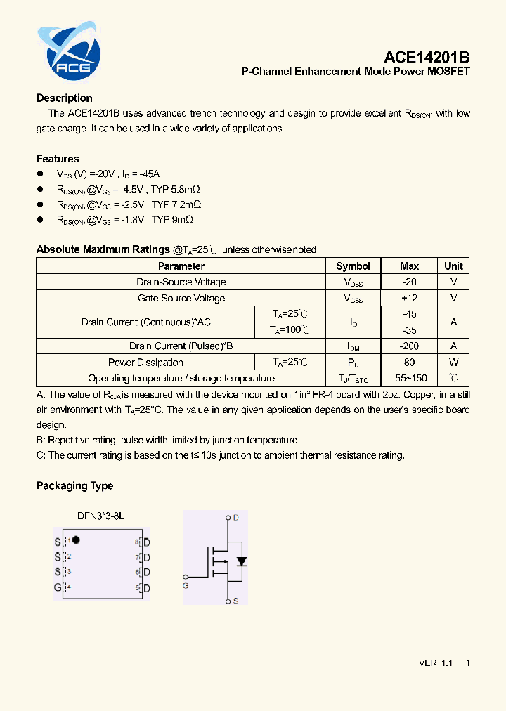 ACE14201B_9056906.PDF Datasheet