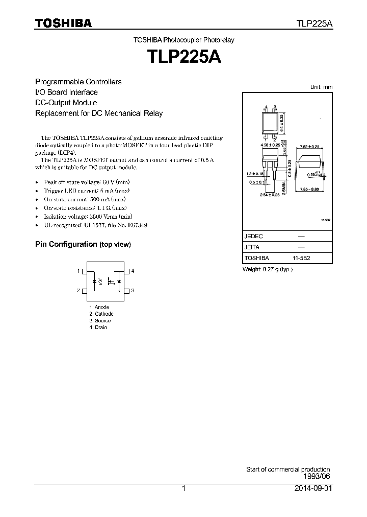 TLP225A-14_9057138.PDF Datasheet