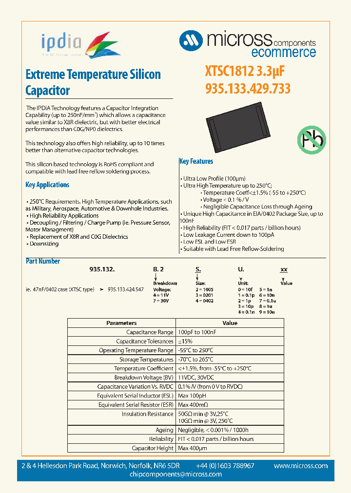 XTSC1812-33NF_9060459.PDF Datasheet