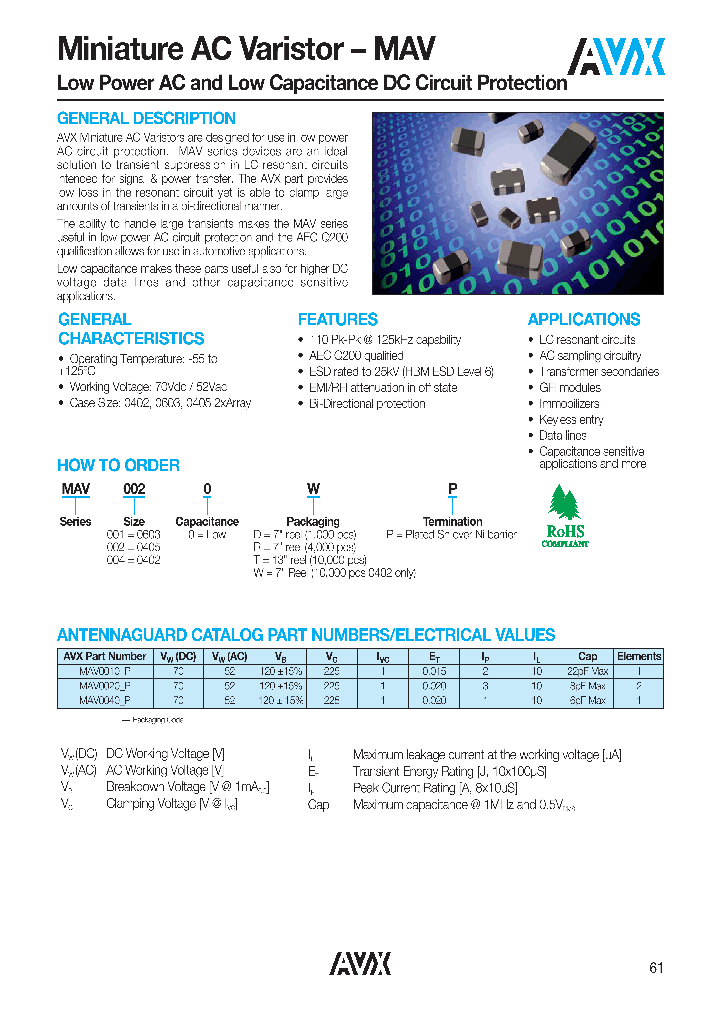 MAV0010DP_9061561.PDF Datasheet