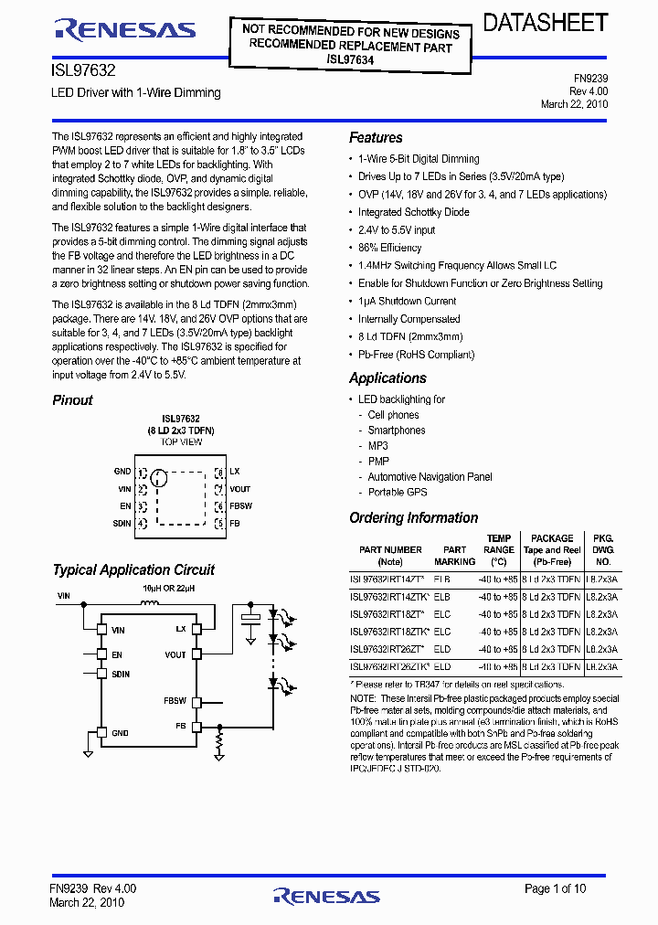 ISL97632IRT14ZT_9062437.PDF Datasheet