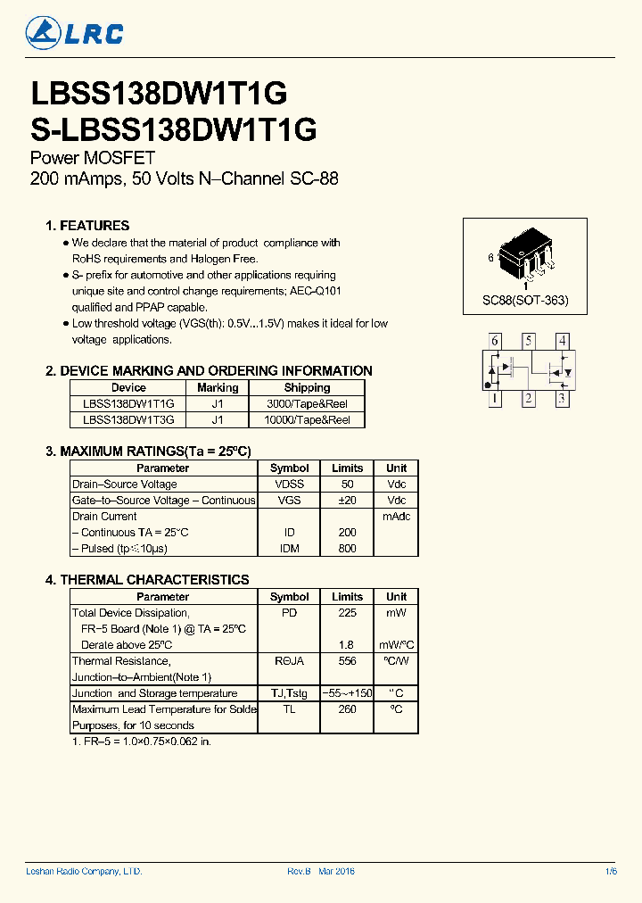 LBSS138DW1T1G_9062966.PDF Datasheet