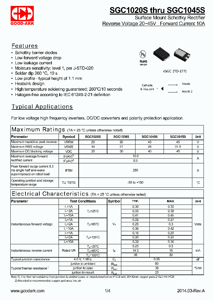 SGC1020S_9063298.PDF Datasheet