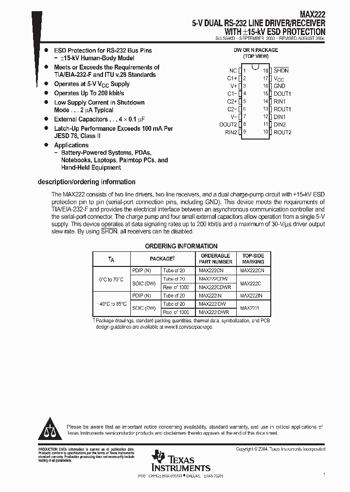 MAX222_9065208.PDF Datasheet