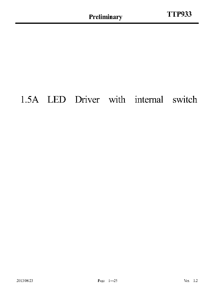 TTP933_9065738.PDF Datasheet