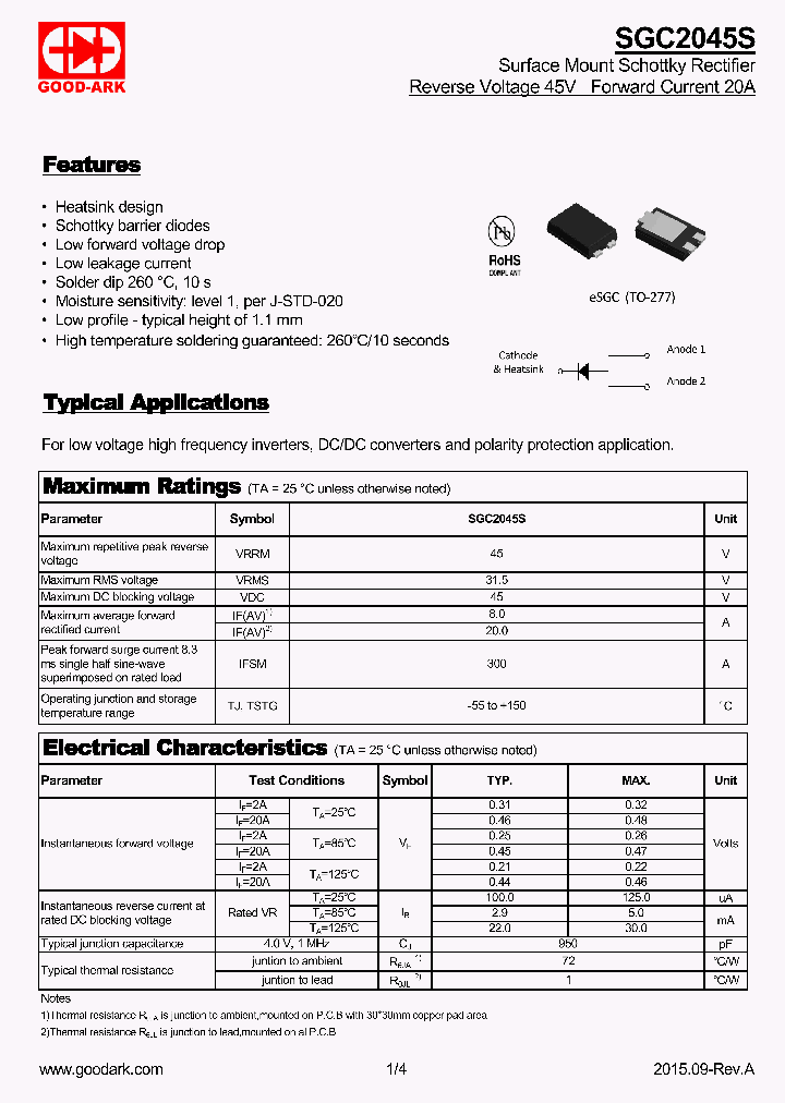 SGC2045S_9065780.PDF Datasheet