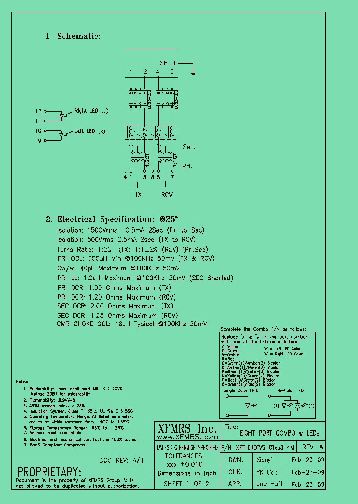 XFT1E1DTVS-CTXU8-4M_9066380.PDF Datasheet