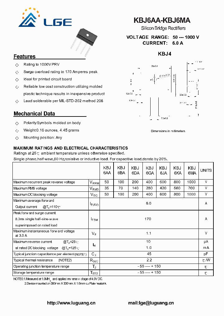 KBJ6MA_9068934.PDF Datasheet