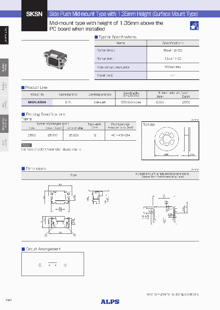 SKSNLAE010_9073607.PDF Datasheet