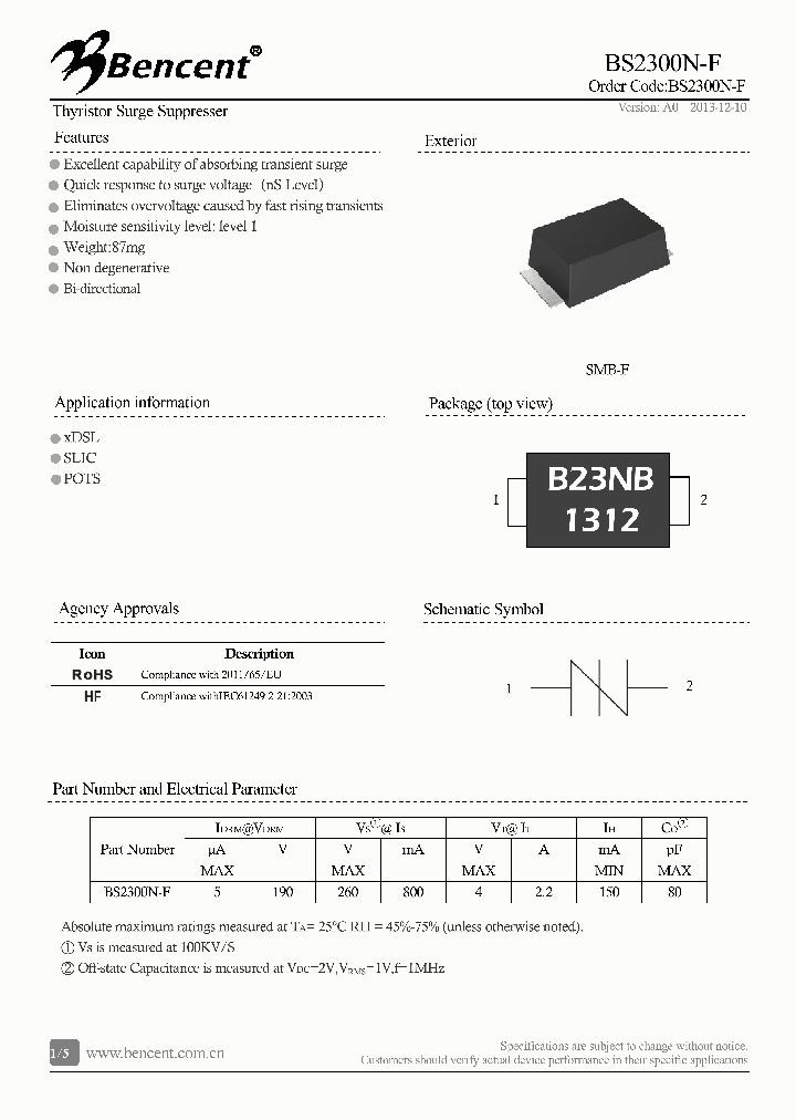 BS2300N-F_9074632.PDF Datasheet