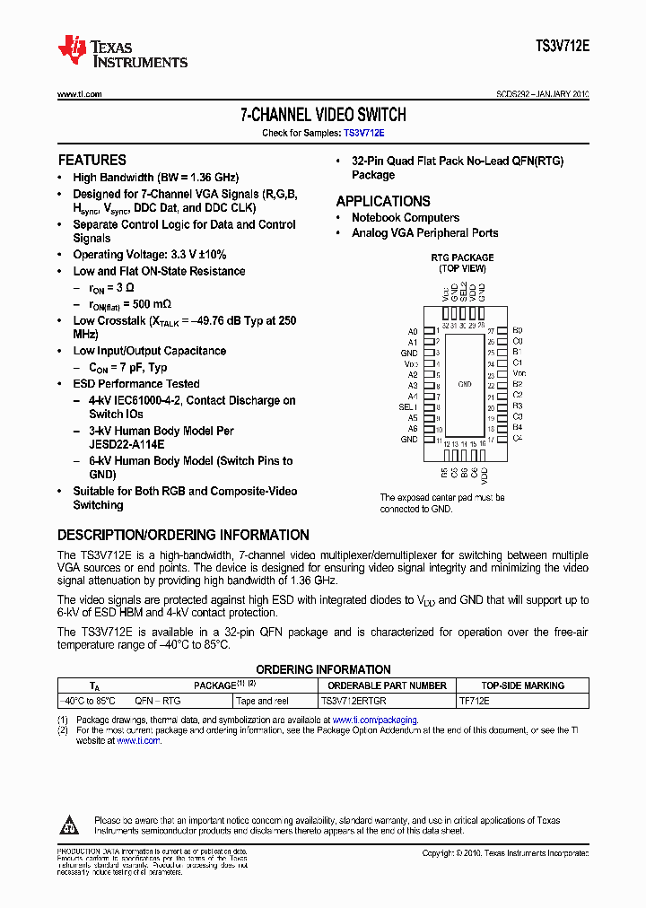 TS3V712ERTGR_9076739.PDF Datasheet