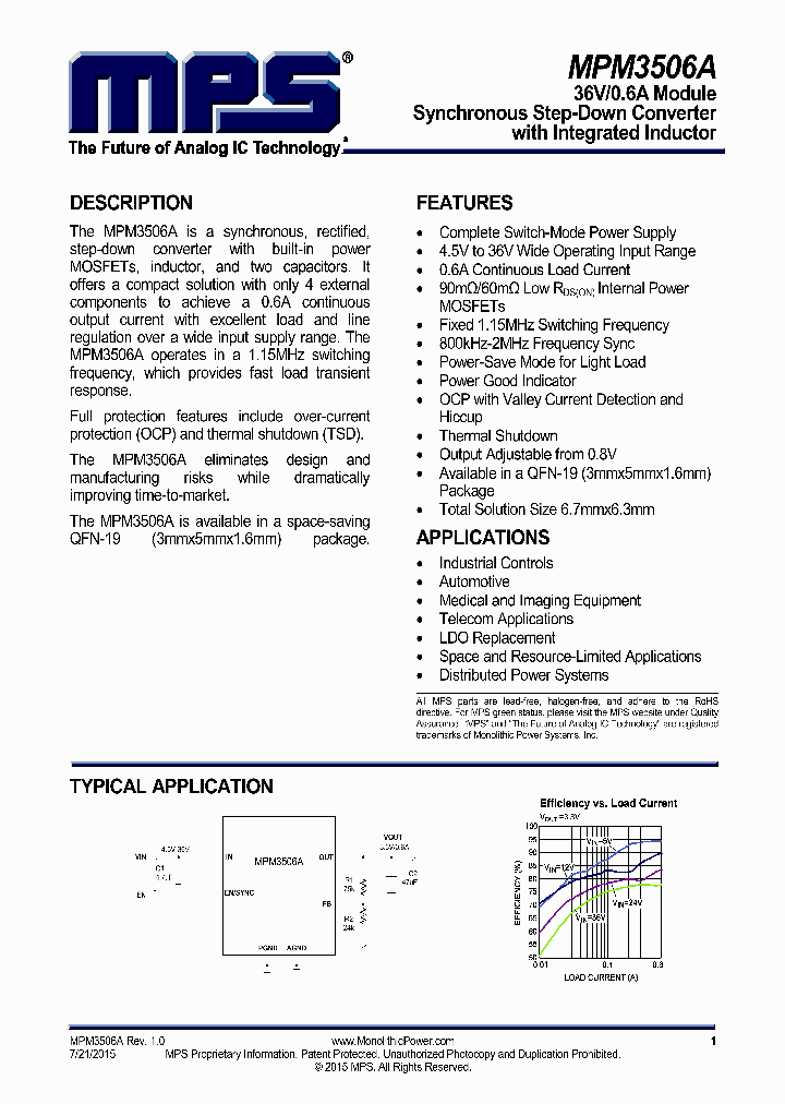 MPM3506A_9077615.PDF Datasheet