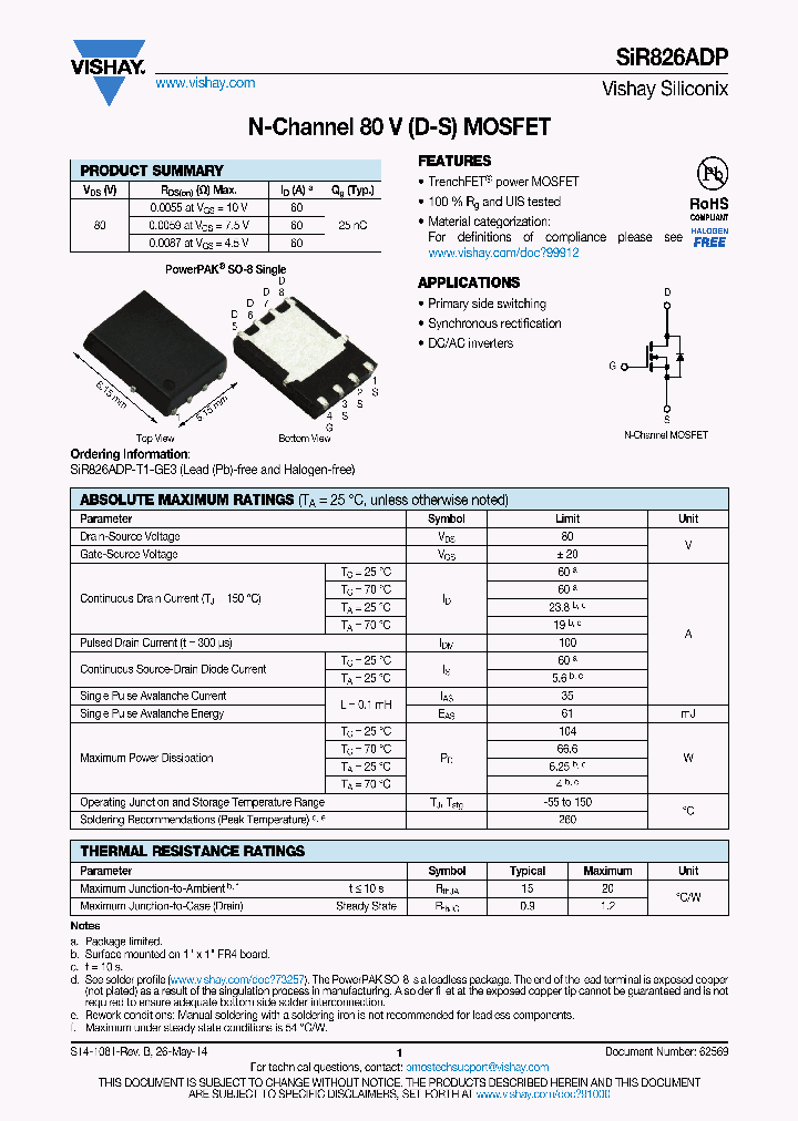 SIR826ADP_9078633.PDF Datasheet