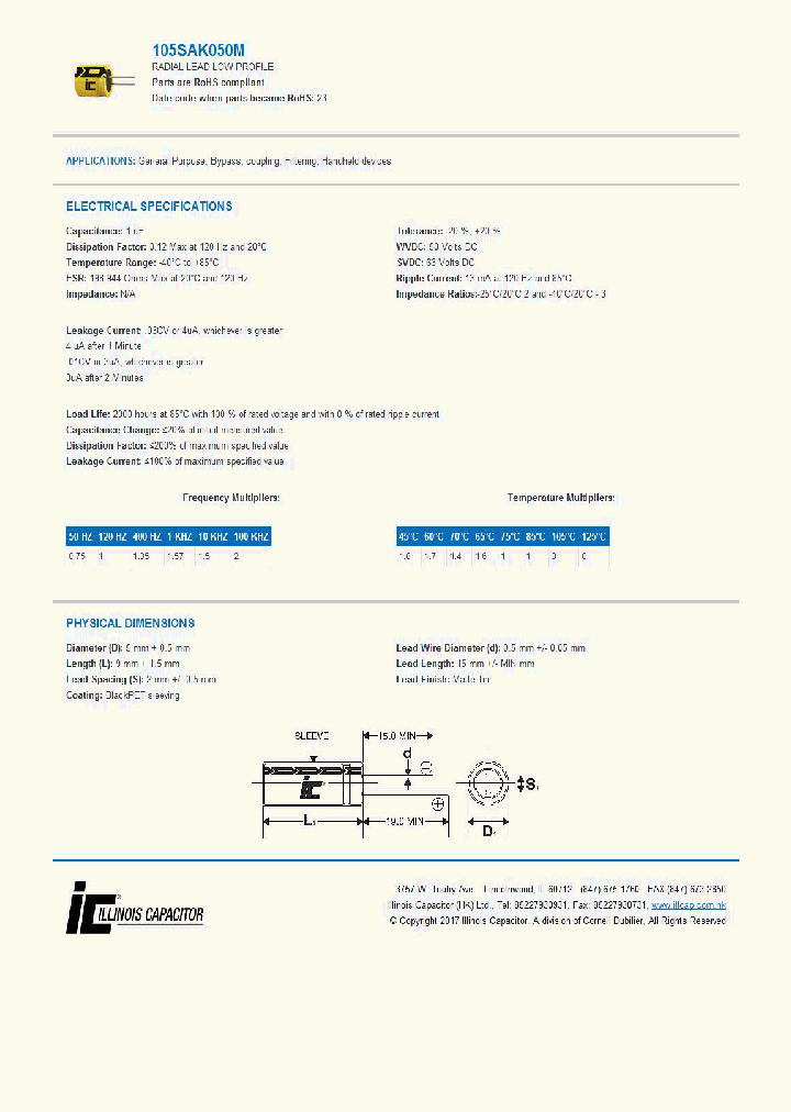 105SAK050M_9080434.PDF Datasheet