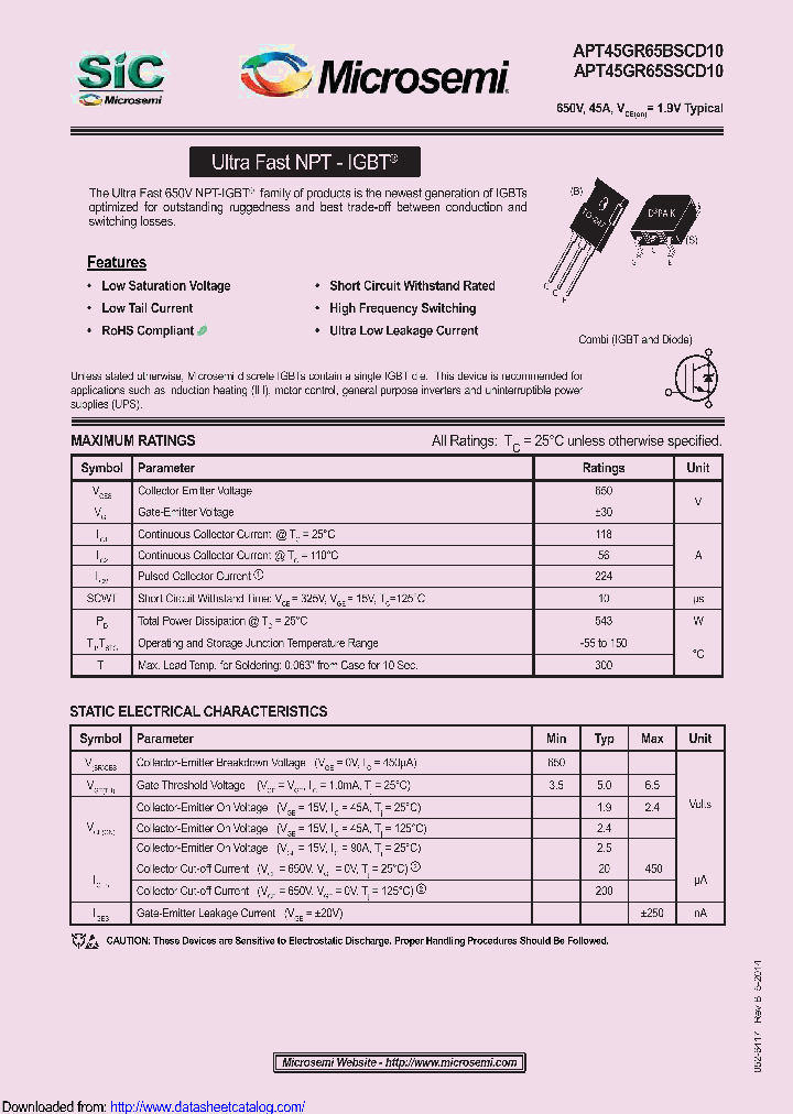 APT45GR65BSCD10_9083185.PDF Datasheet