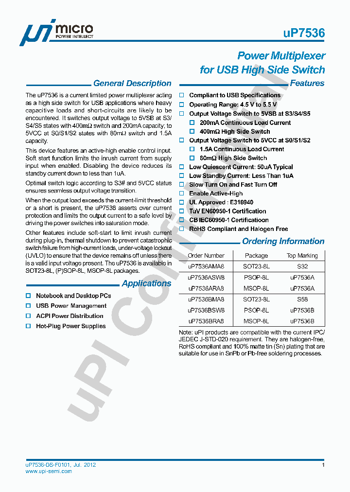 UP7536_9085089.PDF Datasheet