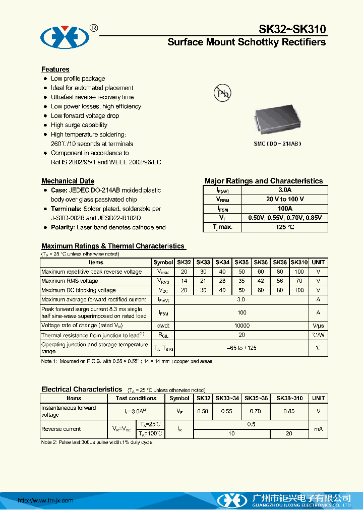 SK310_9086381.PDF Datasheet