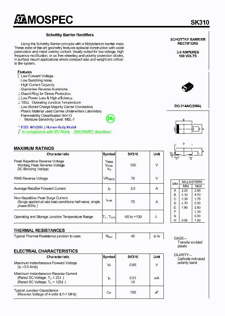 SK310_9086387.PDF Datasheet