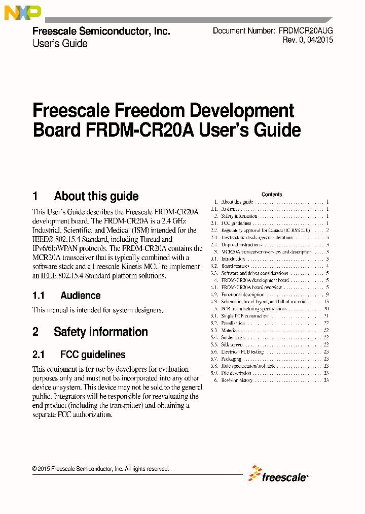 FRDMCR20AUG_9087197.PDF Datasheet