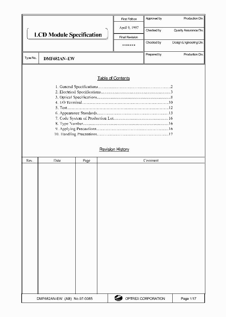 DMF682AN-EW_9087816.PDF Datasheet