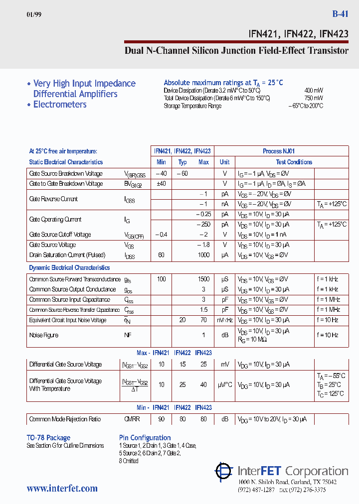 IFN421_9094103.PDF Datasheet