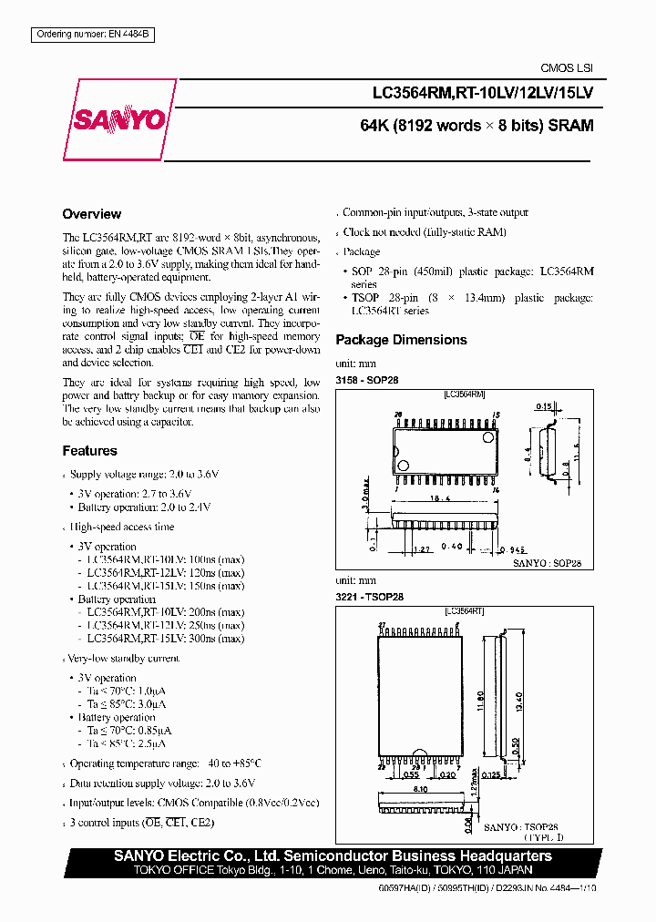 LC3564RMRT-10LV_9095105.PDF Datasheet