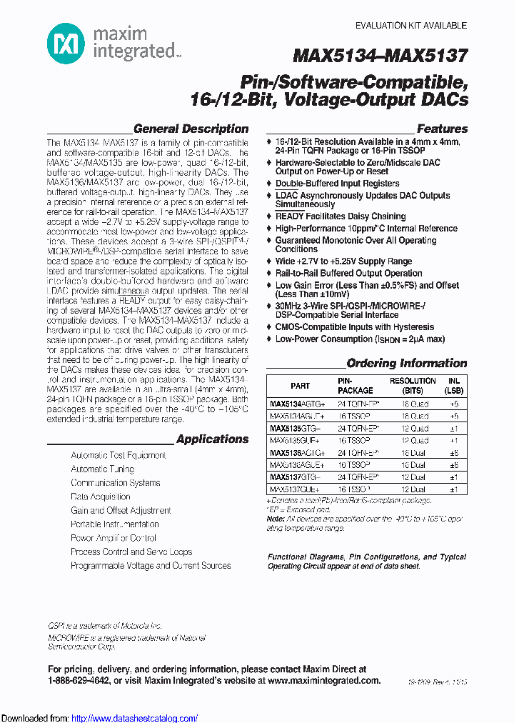 MAX5134AGUE_9098106.PDF Datasheet