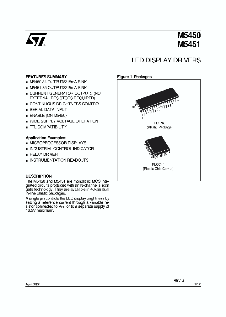 M5451QT_9098986.PDF Datasheet